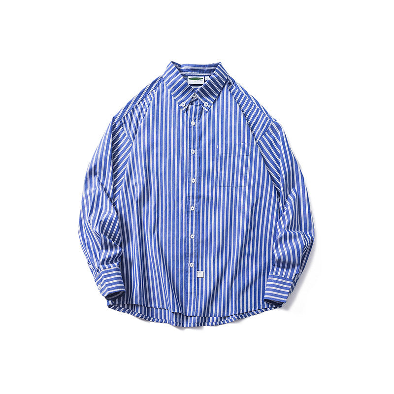 Oversized Striped Shirt