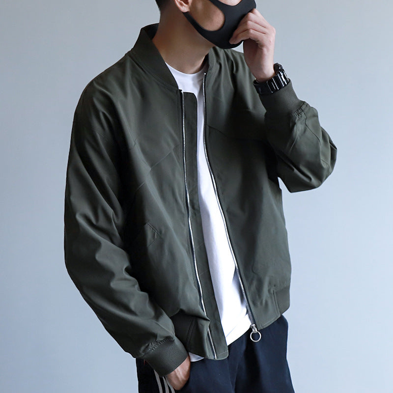 Minimalist Bomber Jacket