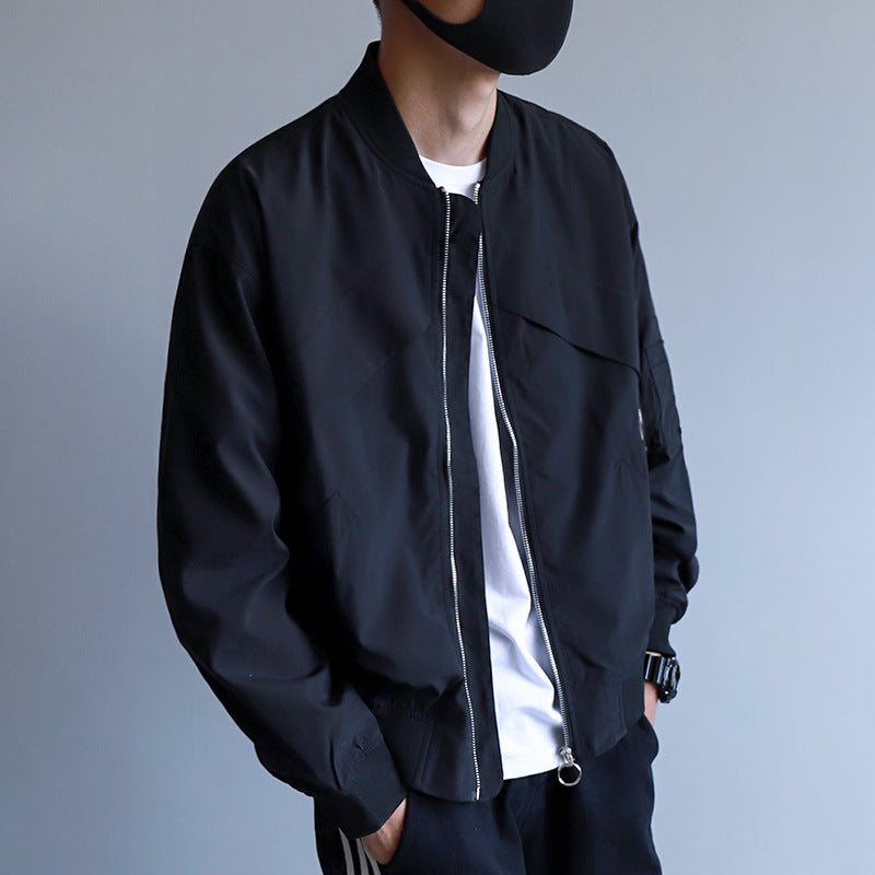 Minimalist Bomber Jacket