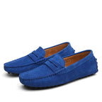Suede Driver Loafers