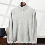 Refined Half-Zip Knit Pullover