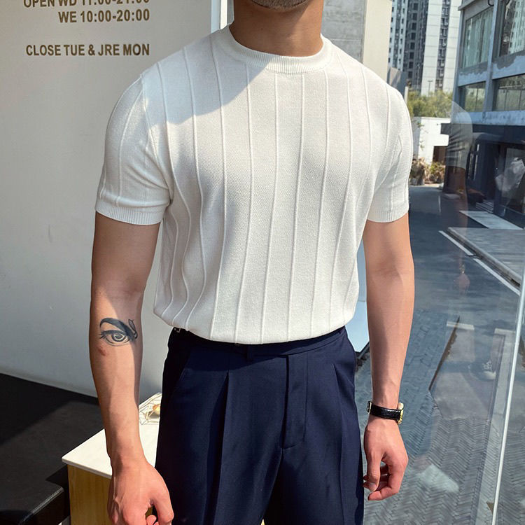 Cannes Ribbed T-Shirt