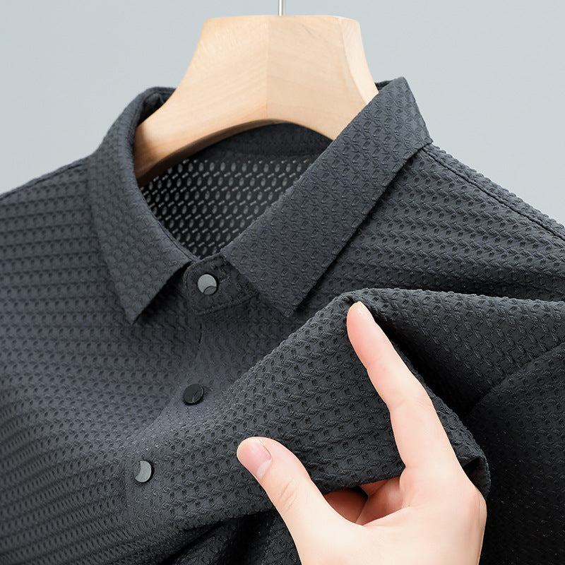 Prestigio Silk Polo (Anti-Wrinkle)