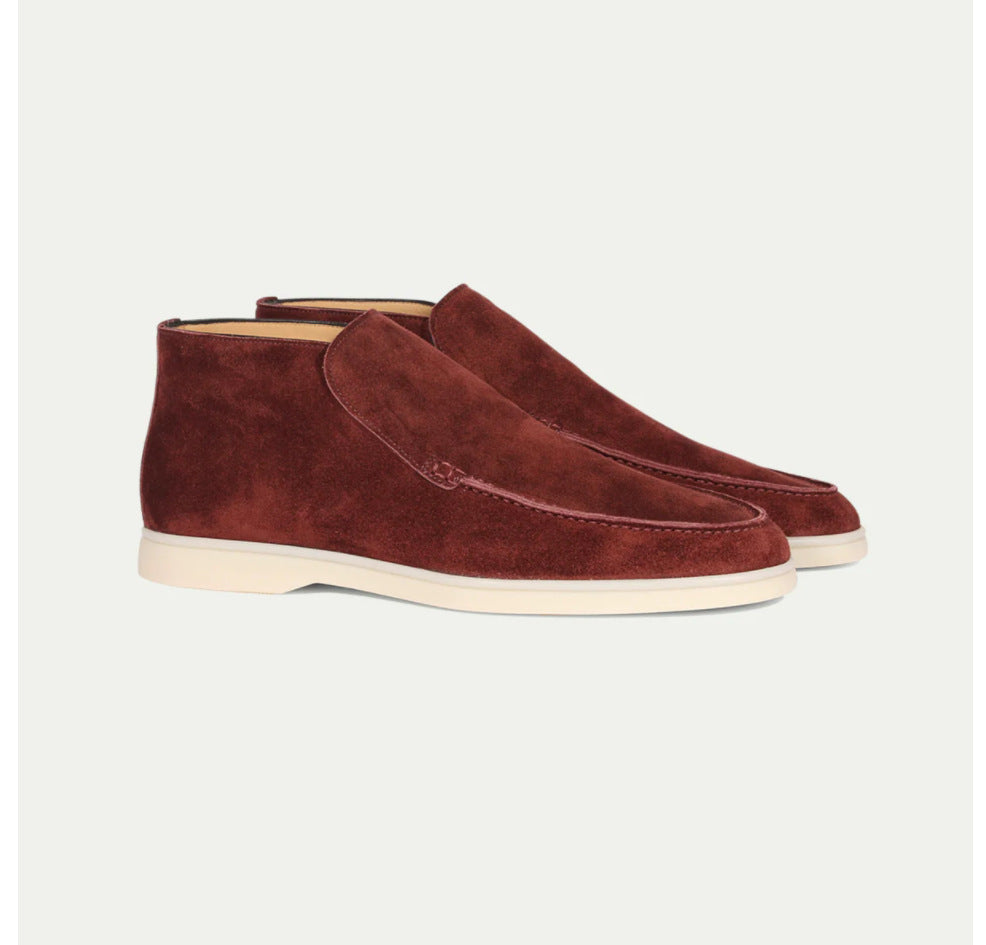 Zarks High Suede Loafers
