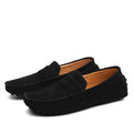 Suede Driver Loafers