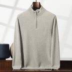 Refined Half-Zip Knit Pullover