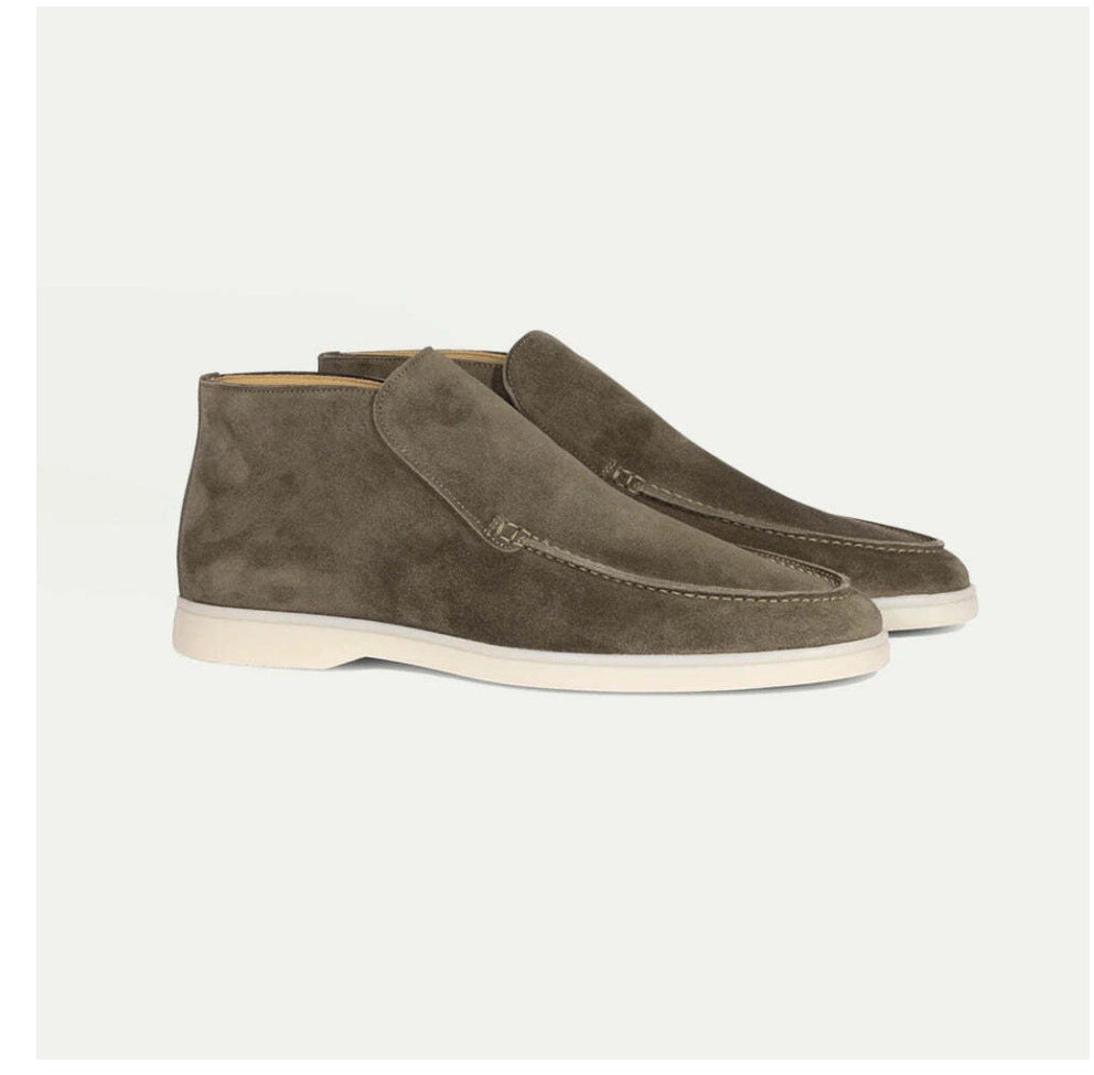 Zarks High Suede Loafers