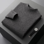 Essential Ribbed Mock Neck Sweater
