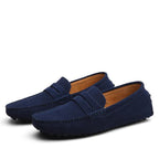 Suede Driver Loafers