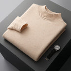 Essential Ribbed Mock Neck Sweater