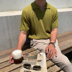 Florence - Ribbed Cotton Polo