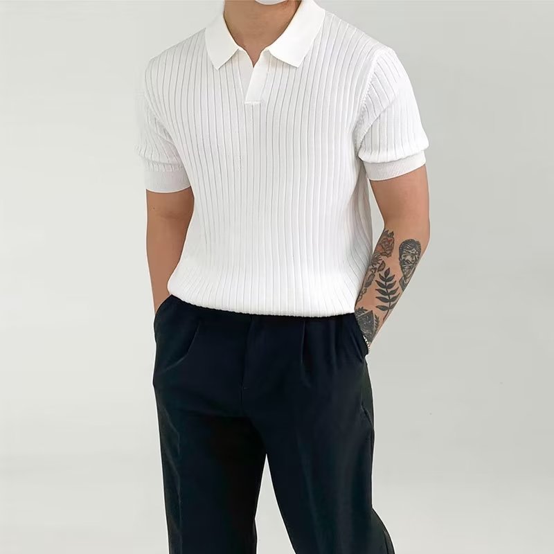 Florence - Ribbed Cotton Polo