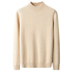 Essential Ribbed Mock Neck Sweater