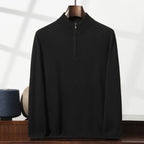 Refined Half-Zip Knit Pullover