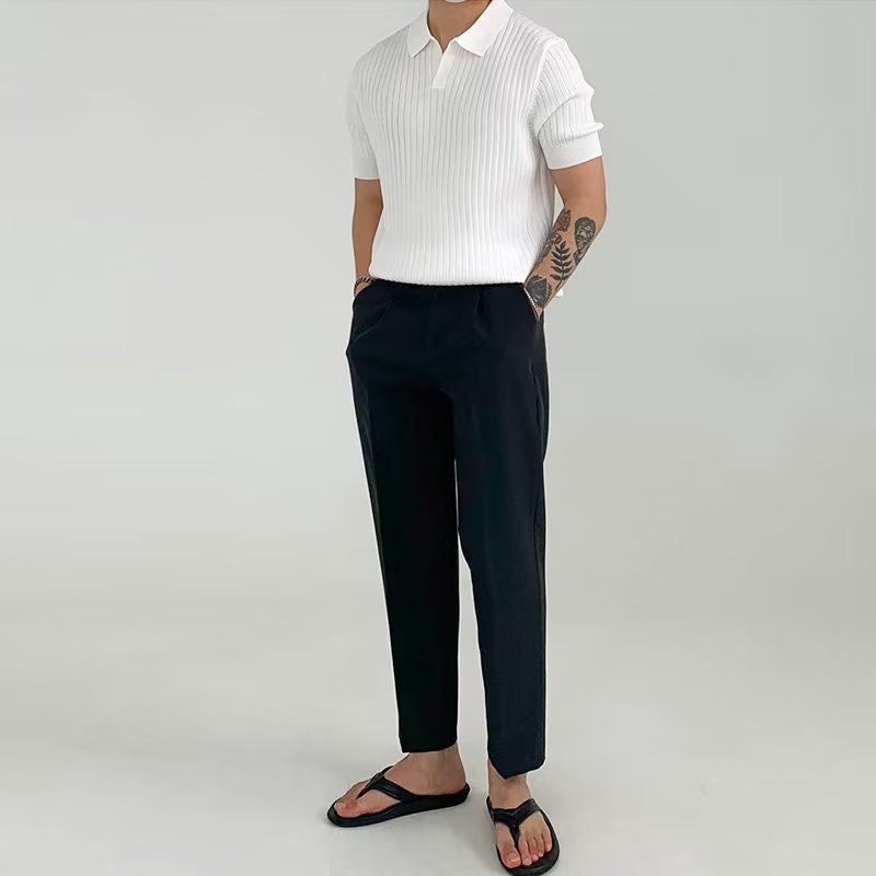 Florence - Ribbed Cotton Polo