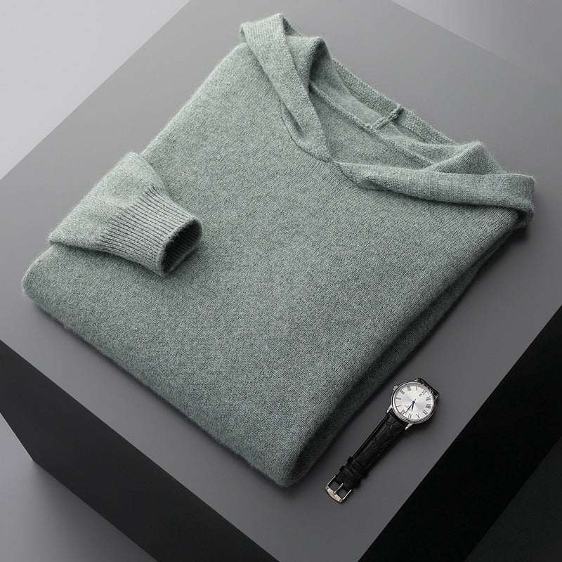 100% Cashmere Hoodie