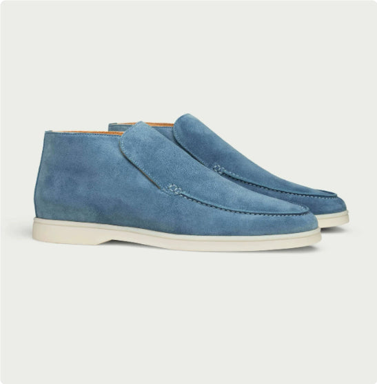 Zarks High Suede Loafers