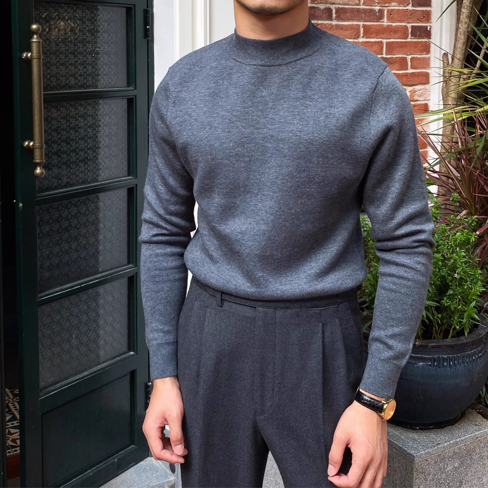 Refined Fall Turtleneck