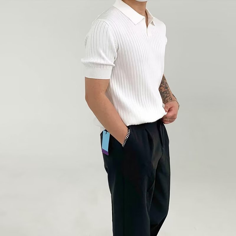 Florence - Ribbed Cotton Polo
