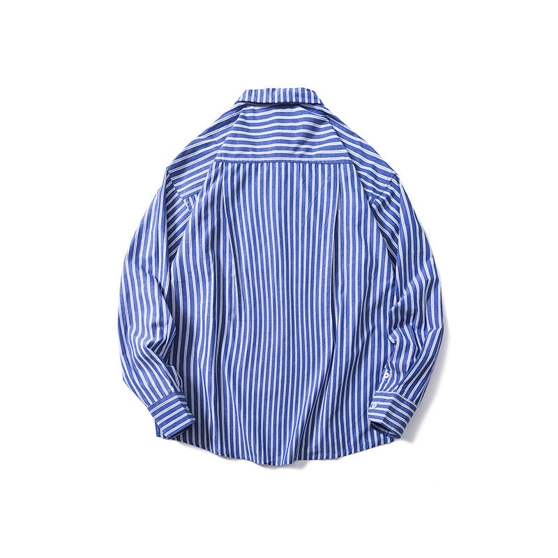 Oversized Striped Shirt