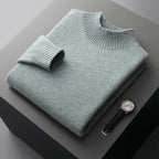 Essential Ribbed Mock Neck Sweater