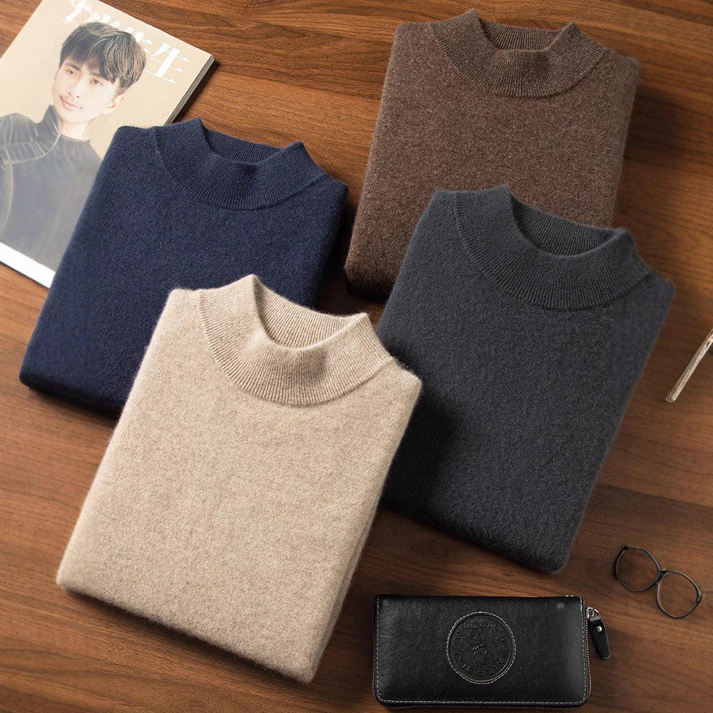 100% Premium Wool Turtleneck